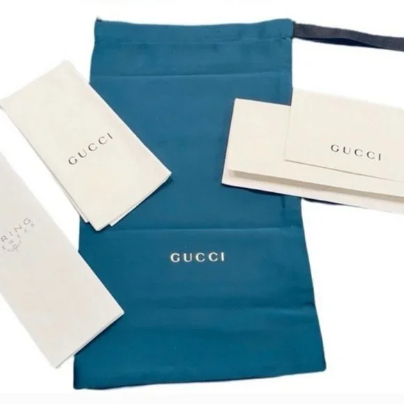 Gucci Sunglasses Gold Glitter Cat Eye  Square GG0281SA 004 50-23-146 - Picture 10 of 15